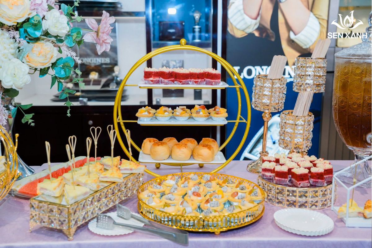 Lý do nên chọn tiệc trà cho sự kiện công ty