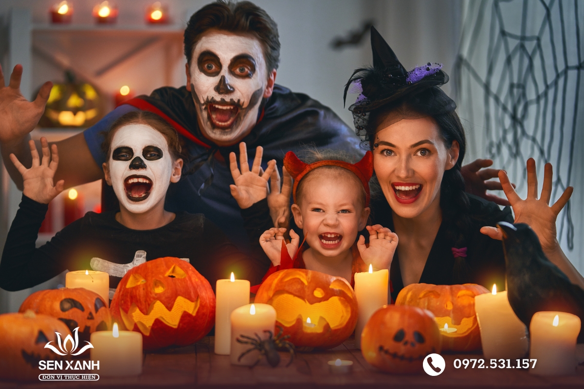 Mini game vui nhộn trong bữa tiệc Carnevil Halloween