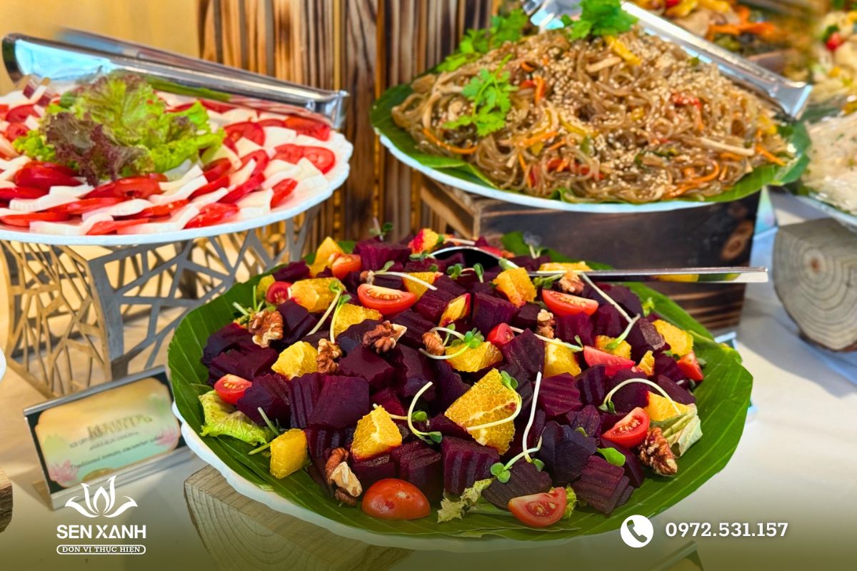 M&oacute;n khai vị để khởi động tiệc buffet