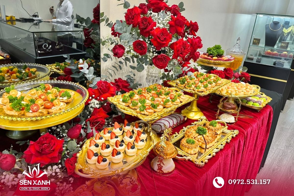 Thực đơn finger food cho sự kiện khai trương