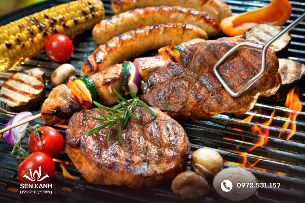 Tiệc BBQ 20-10 th&ecirc;m gắn kết sẻ chia