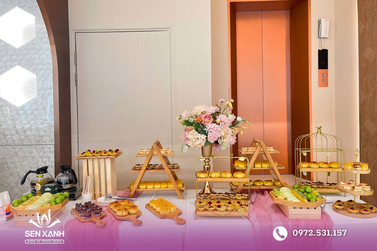 Tiệc tr&agrave; gi&uacute;p tối ưu chi ph&iacute; tổ chức