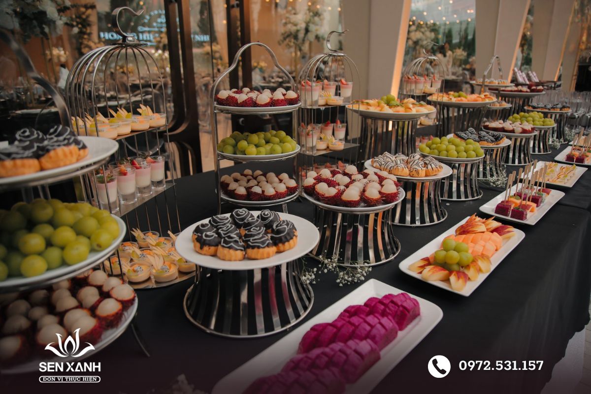 Tiệc tr&agrave; teabreak phổ biến nhất