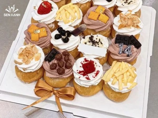 Bánh su kem các loại