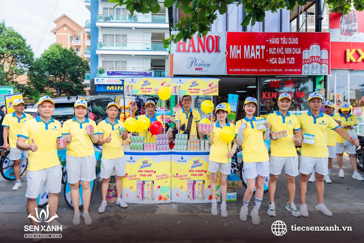 Chương tr&igrave;nh roadshow quảng b&aacute; thương hiệu ngo&agrave;i trời