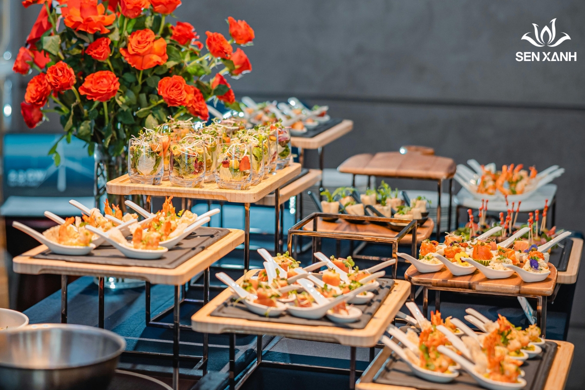 Dịch vụ tiệc finger food trọn gói tạ Hà Nội uy tín chuyên nghiệp