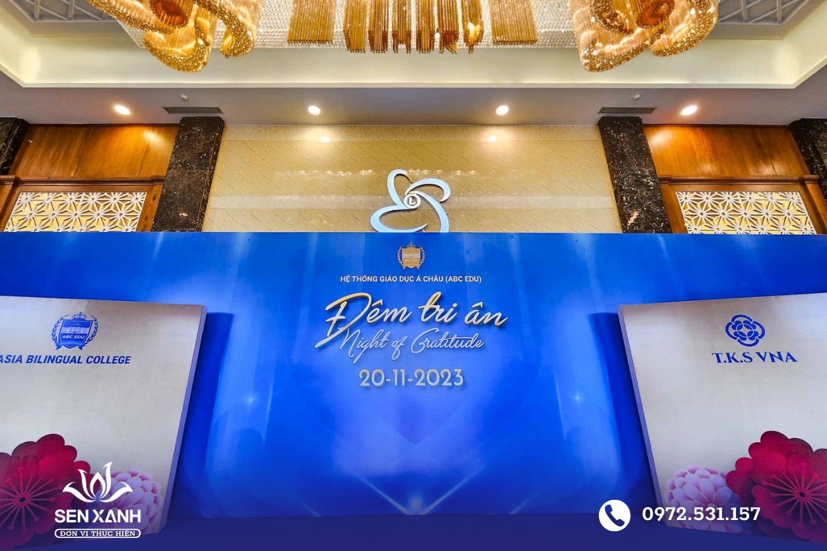 Tiệc 20-11 với chủ đề tri ân thầy cô Tiệc 20-11 với chủ đề tri ân thầy cô