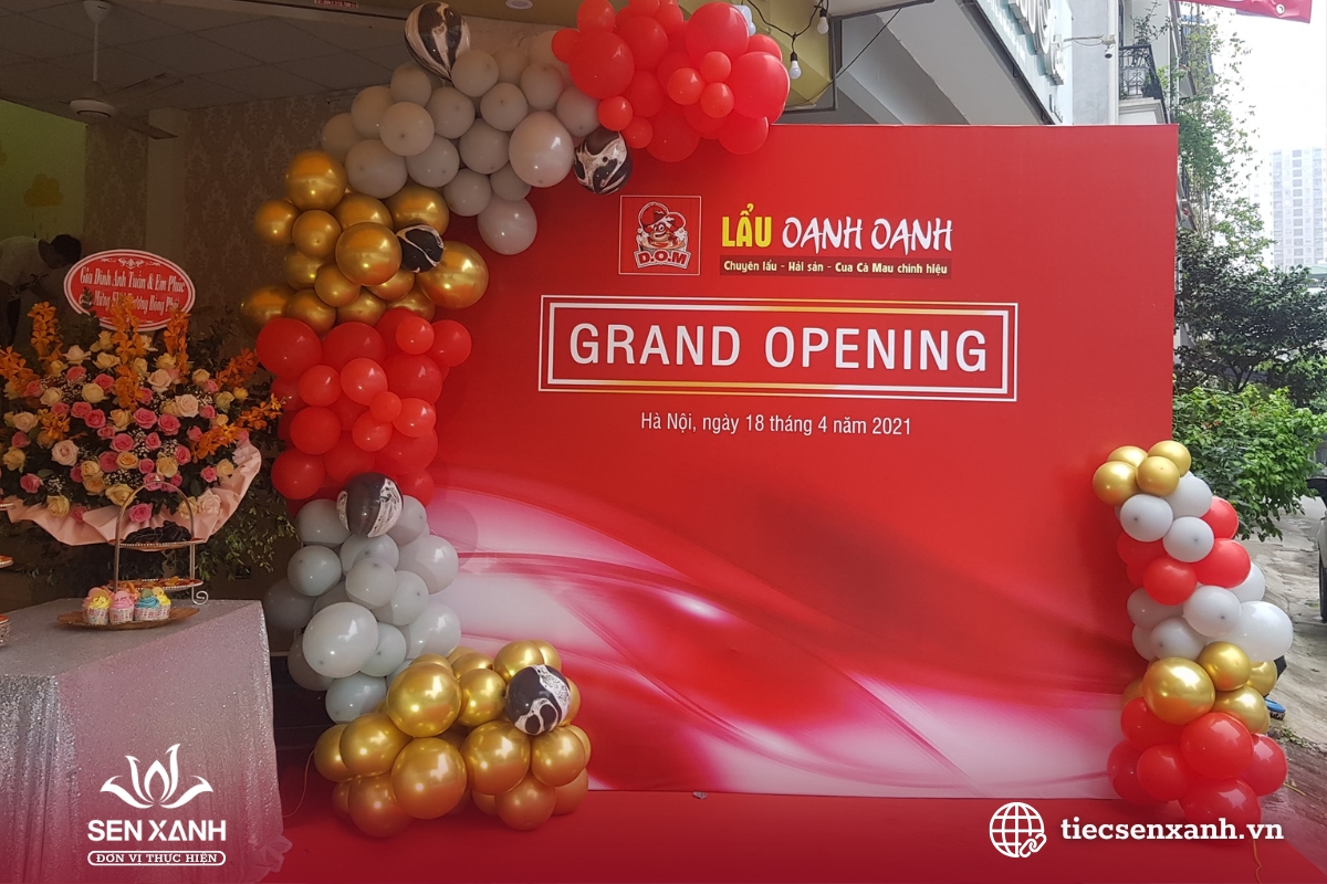 Những lưu &yacute; khi tổ chức tiệc khai trương