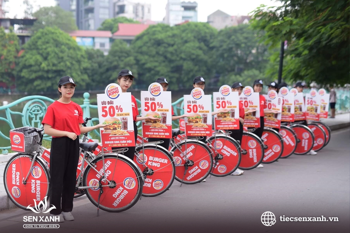 Roadshow kết hợp teabreak tăng nhận diện thương hiệu