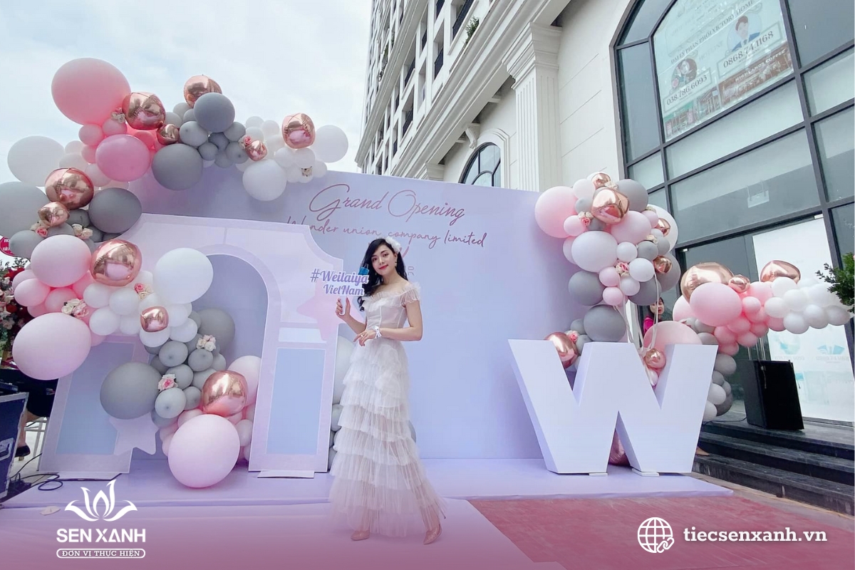 Setup trọn g&oacute;i chuy&ecirc;n nghiệp cho tiệc khai trương