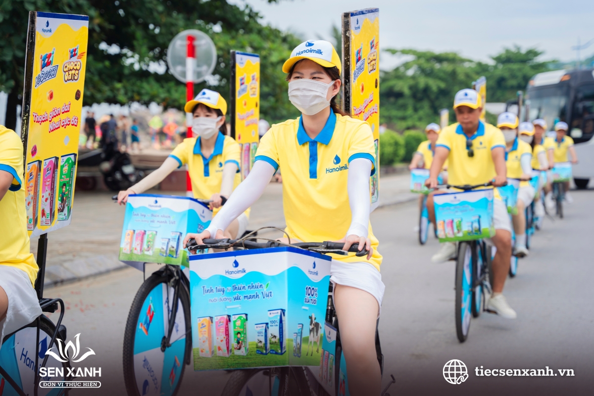 Sự đồng bộ trong chương tr&igrave;nh roadshow dễ tạo được ấn tượng