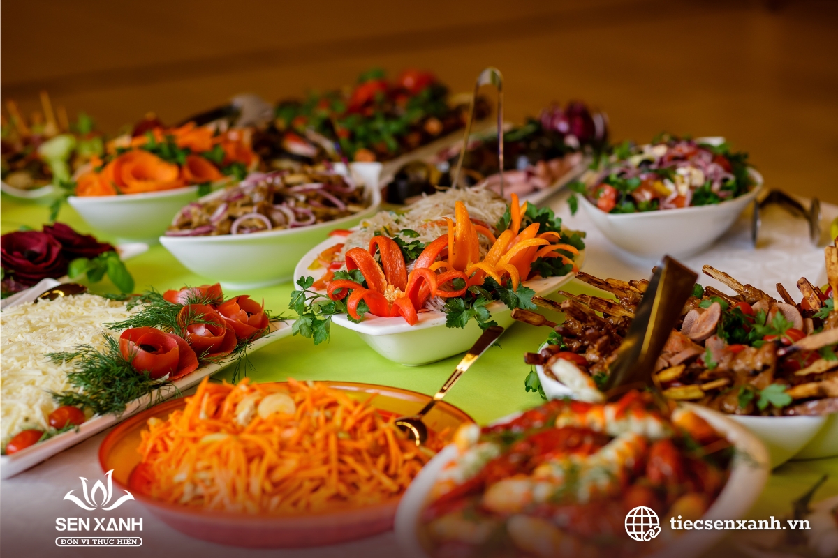 Thực đơn buffet 4 phong cách Á Đông đặc sắc Thực đơn buffet 4 phong cách Á Đông đặc sắc