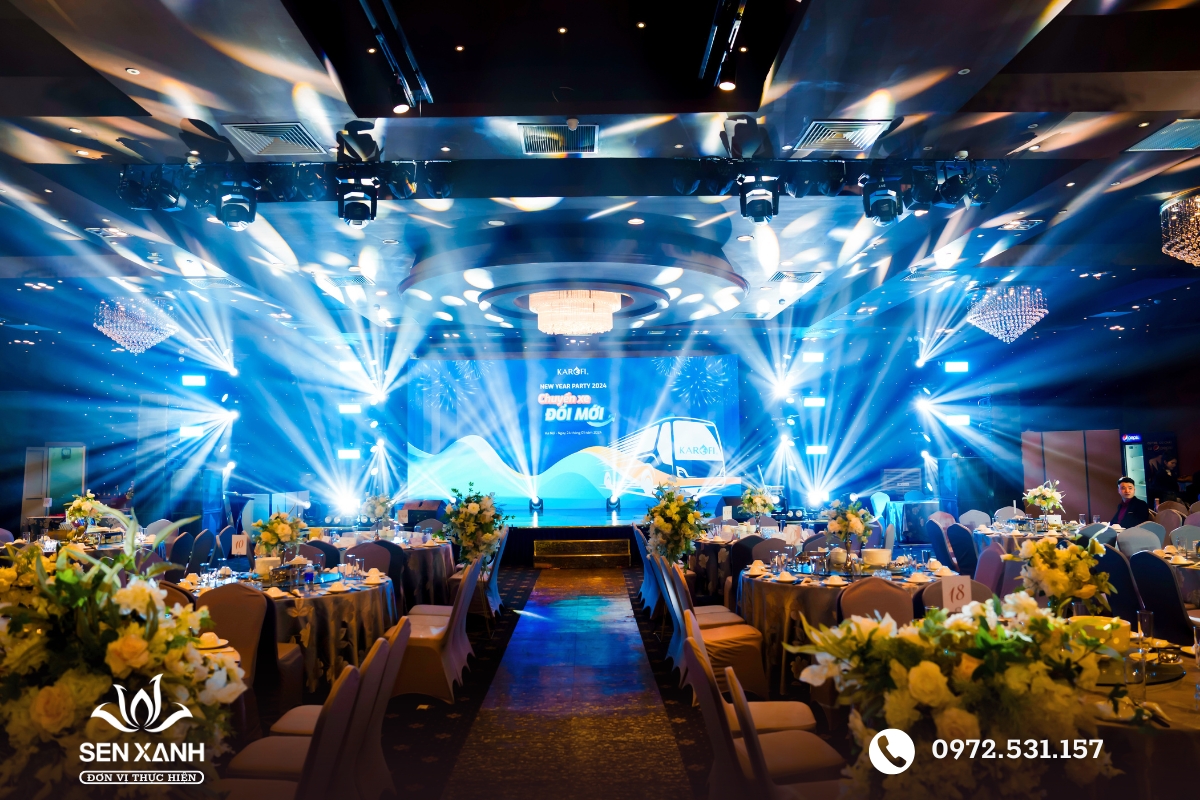 Tổ chức Gala Dinner sang trọng tại kh&aacute;ch sạn 5 sao