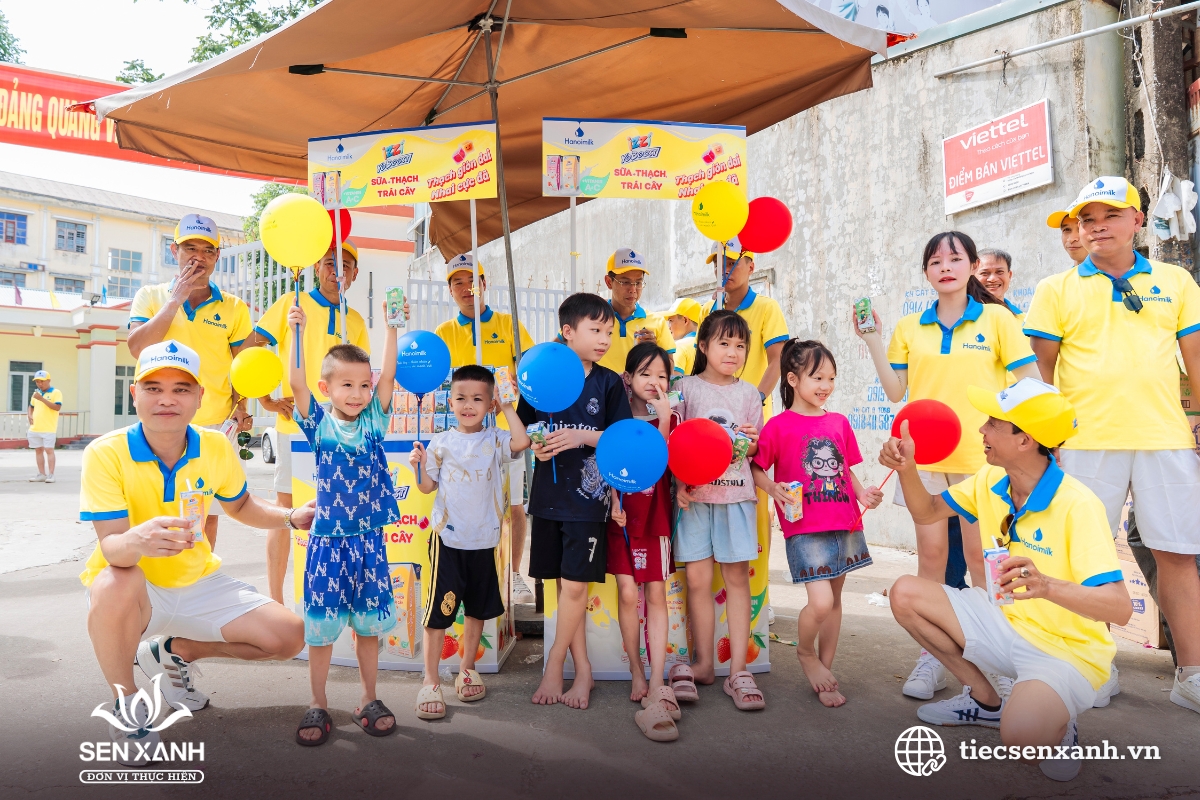 Tổ chức roadshow tại Tiệc Sen Xanh