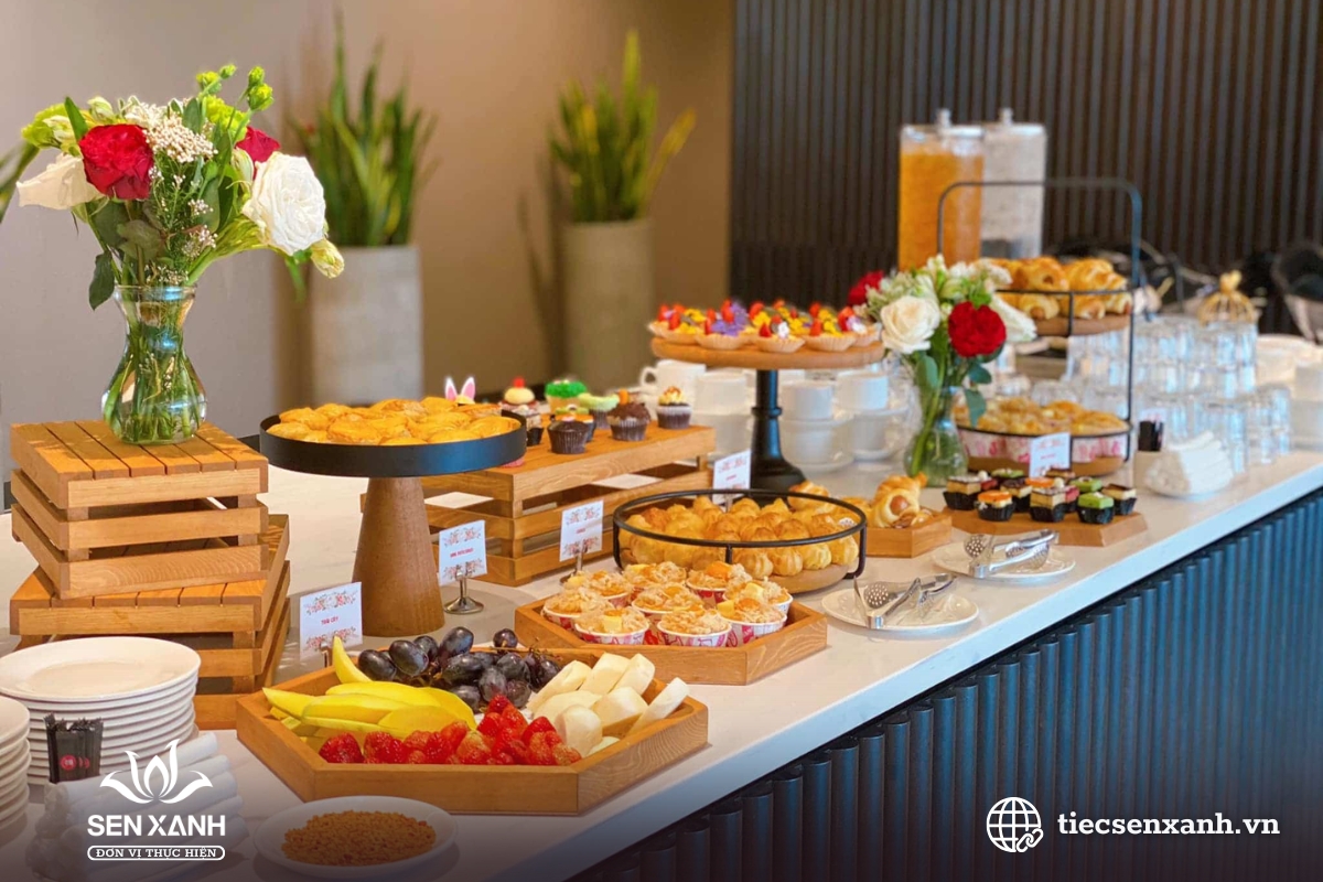 Giữ năng lượng với teabreak trong suốt buổi tiệc cuối năm