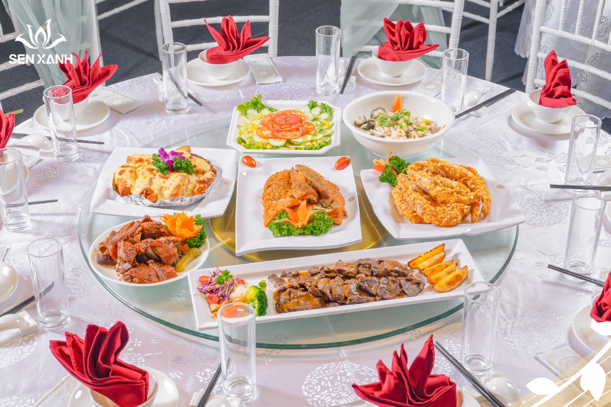 Gợi ý thực đơn tiệc cuối năm hoàn hảo tinh tế