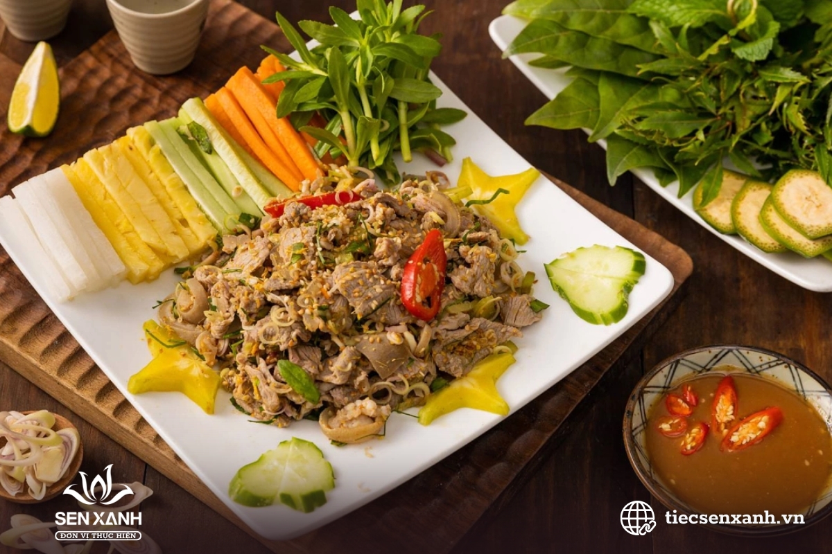 M&oacute;n d&ecirc; t&aacute;i chanh tại tiệc cuối năm