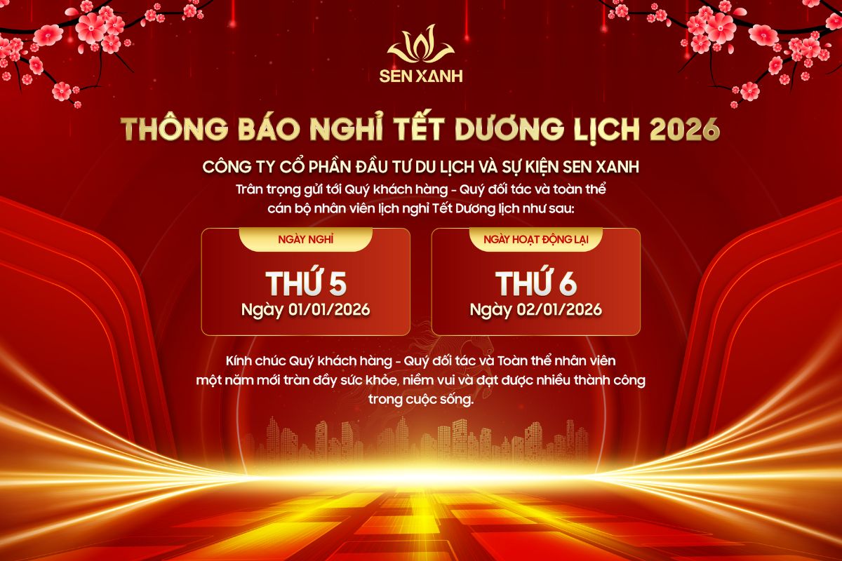 Thông báo nghỉ lễ 2026