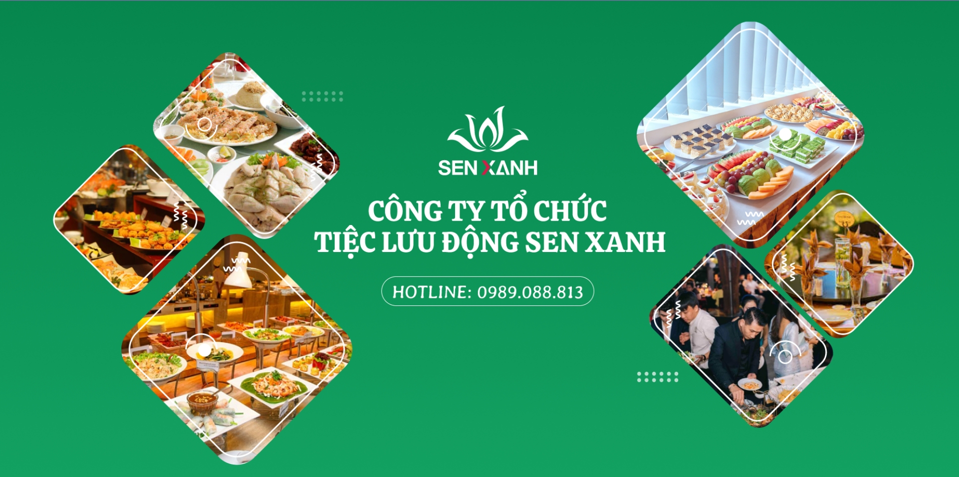 Công ty tổ chức tiệc lưu động Sen Xanh