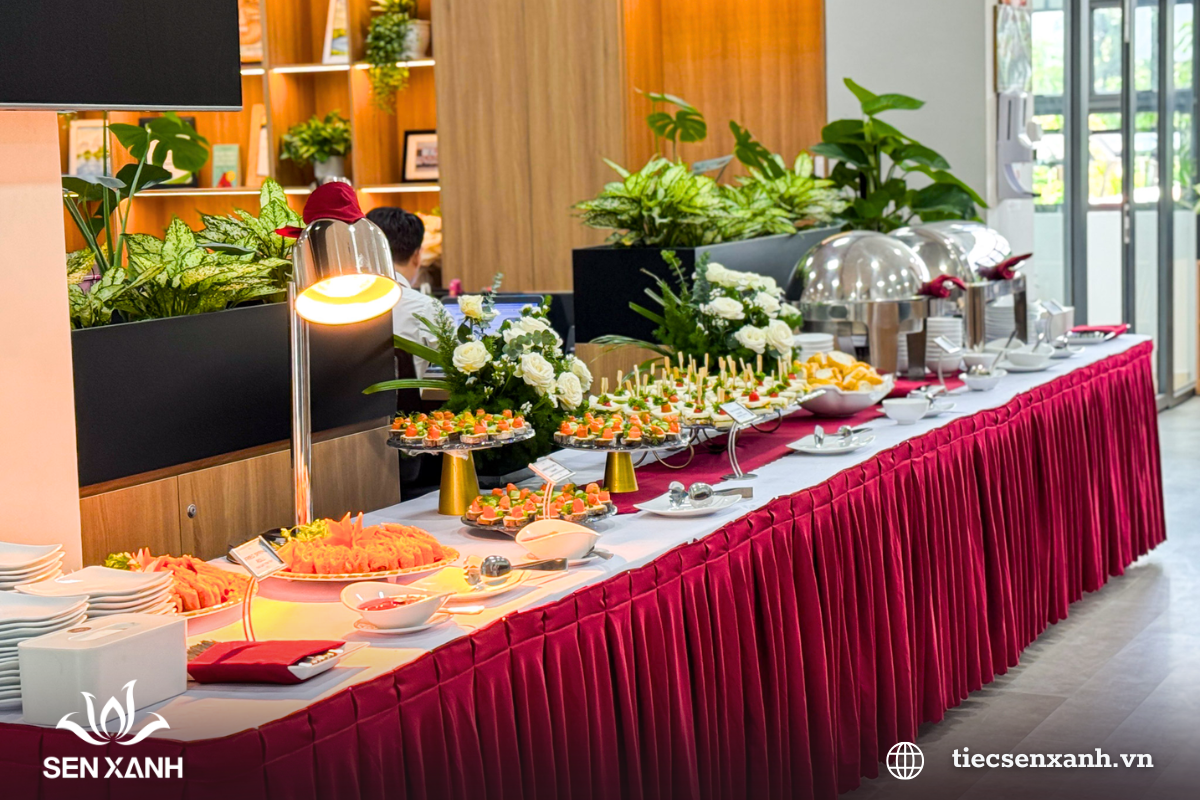 Tiệc finger food cho sự kiện tại văn ph&ograve;ng