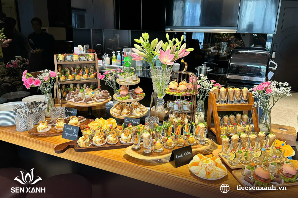 C&aacute;ch tr&igrave;nh b&agrave;y catering sự kiện cao cấp c&oacute; t&iacute;nh thẩm mỹ