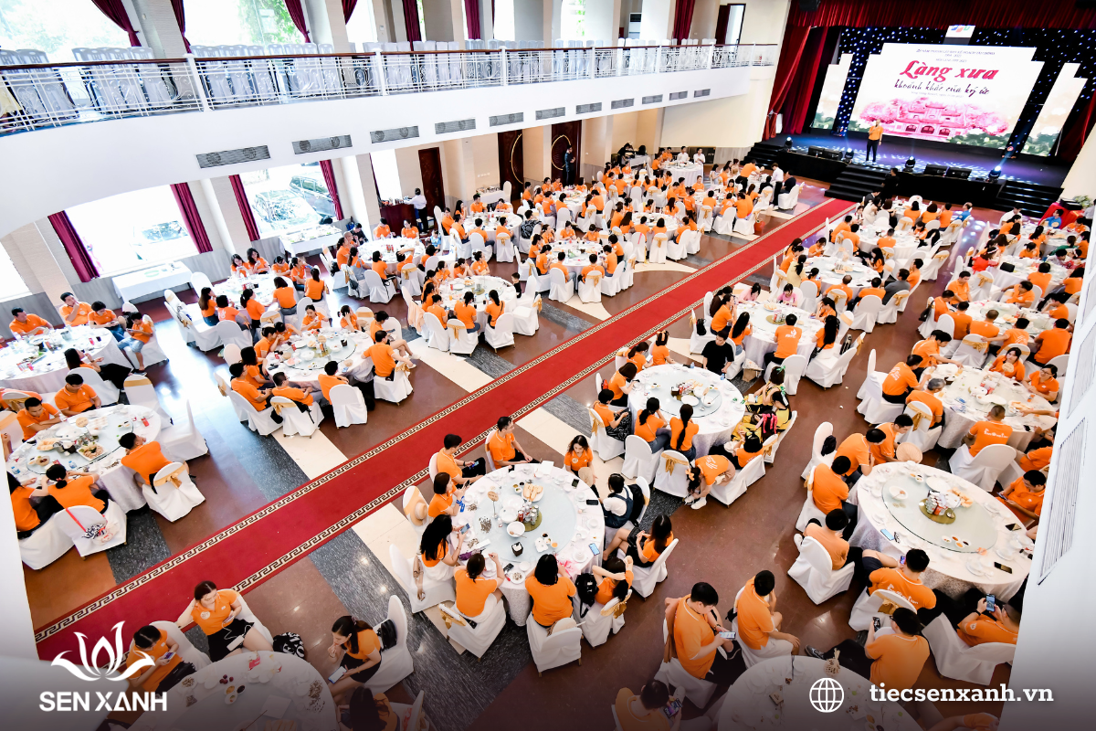 Dịch vụ catering sự kiện của Tiệc Sen Xanh cho doanh nghiệp