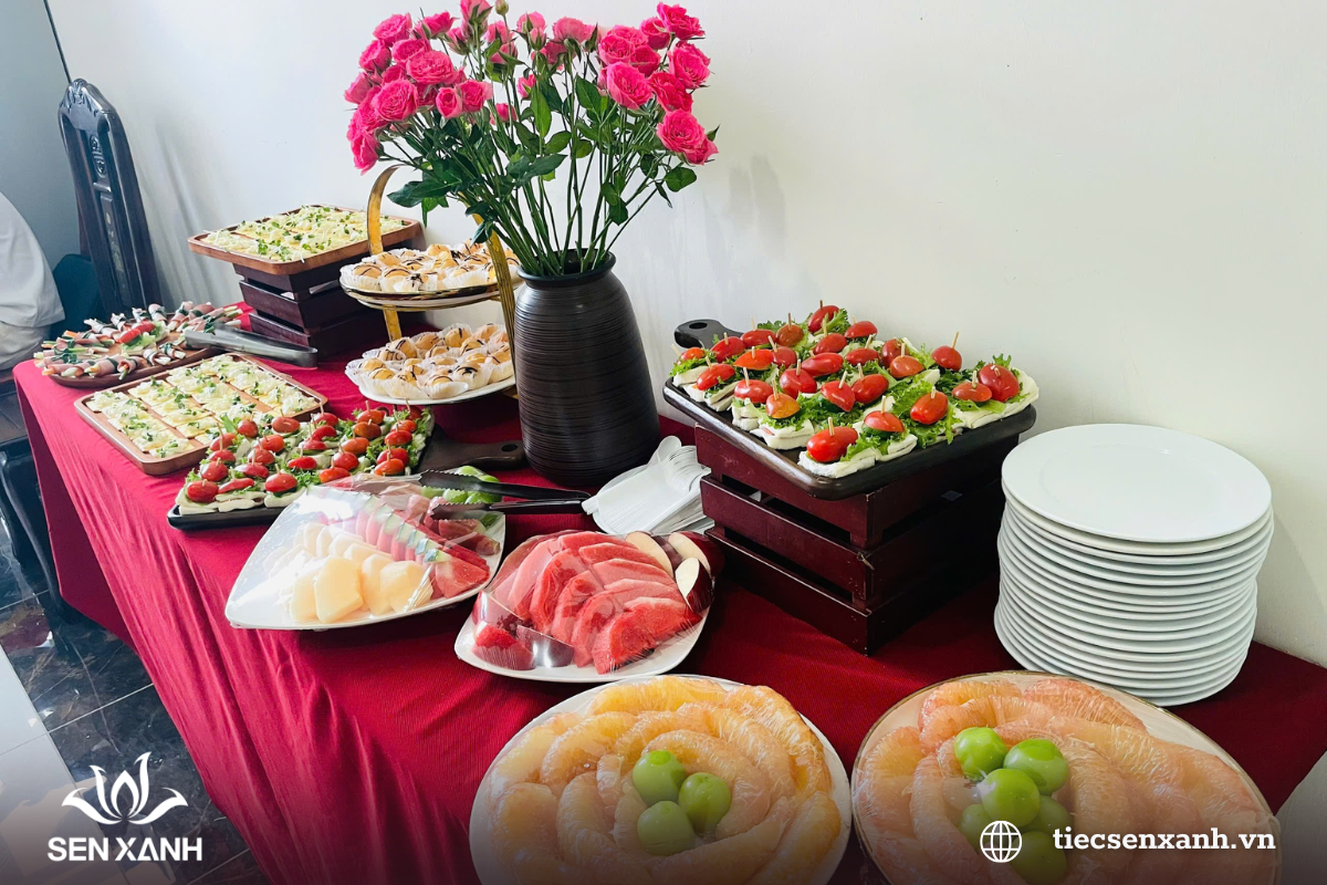 Tiệc teabreak cho chương trình hội thảo Tiệc teabreak cho chương trình hội thảo