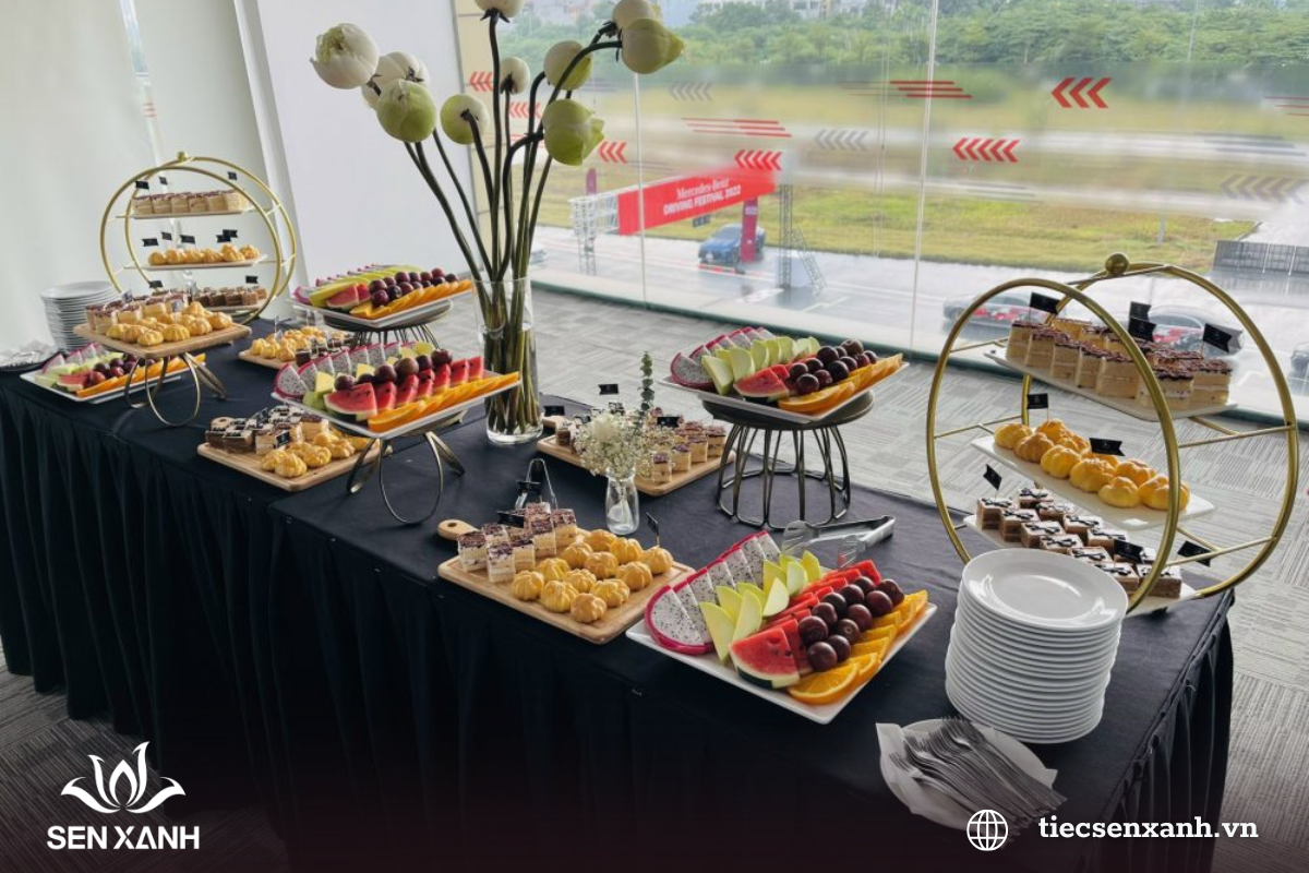 Tiệc teabreak hội nghị tại Hải Dương